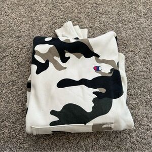 Champion reverse weave camo Hoodie